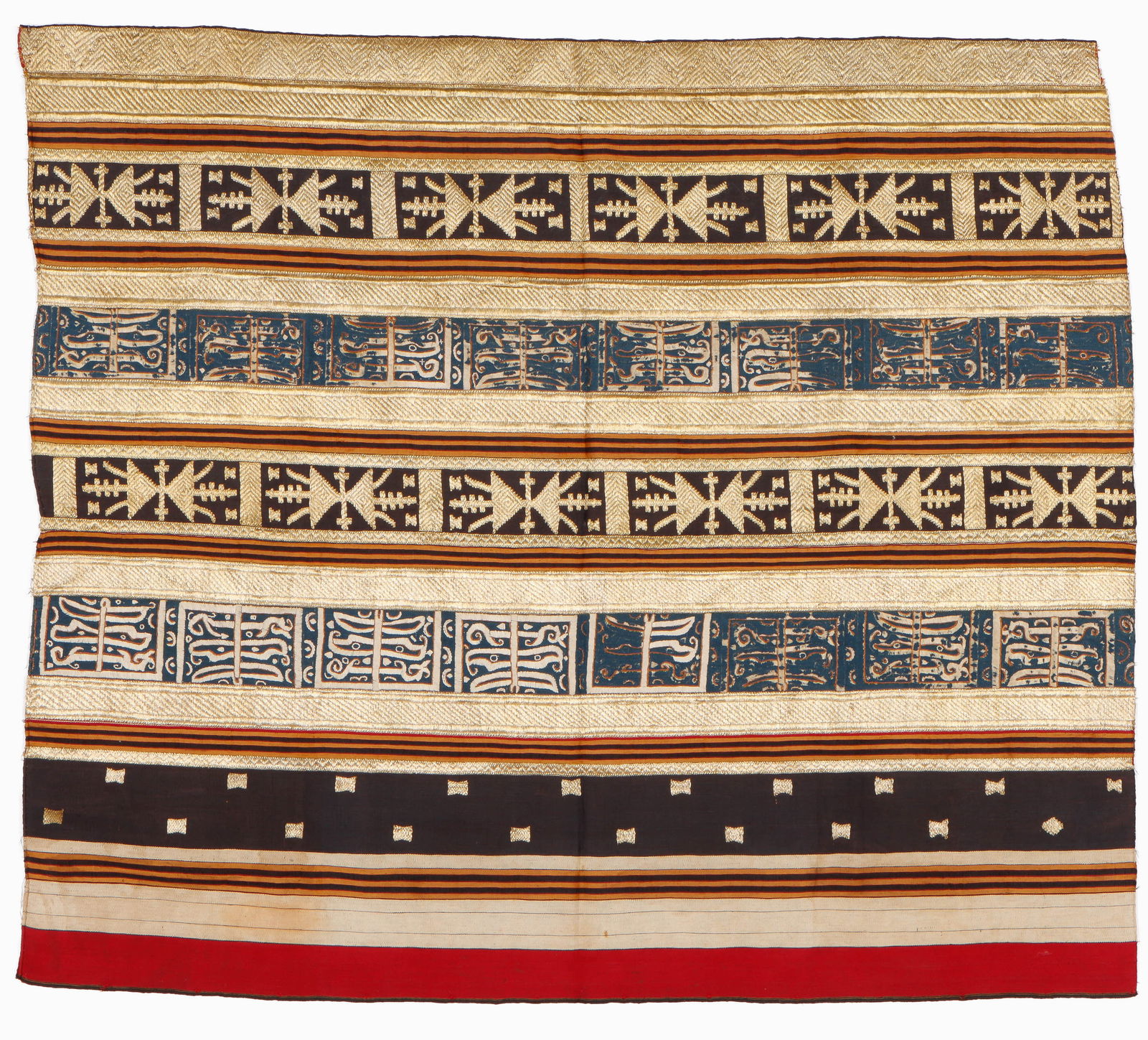 Antique Indonesian Sumatran Tapis, Late 19th/Early 20th C. (1 of 3)