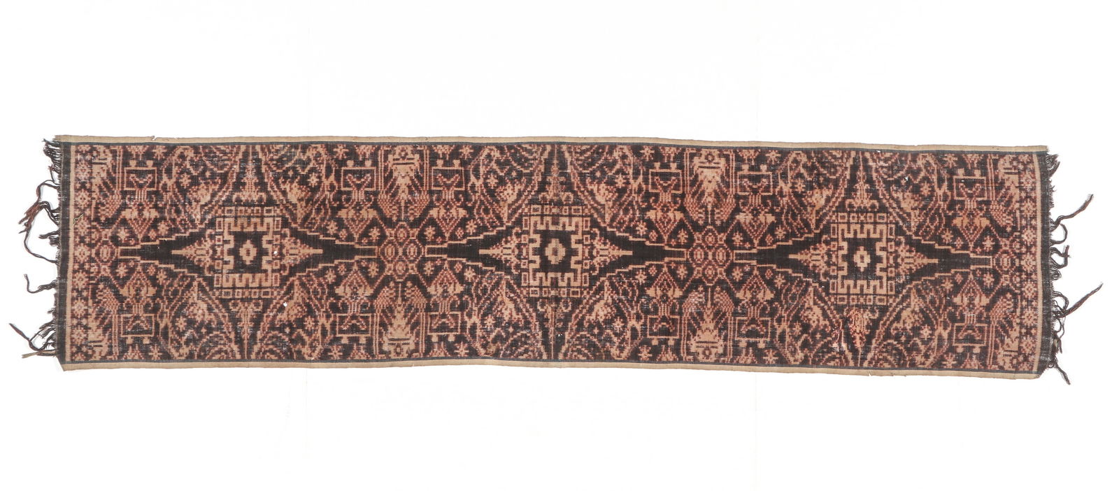 Double Ikat Geringsing Ceremonial Textile, Indonesia, Early 20th C. (1 of 5)
