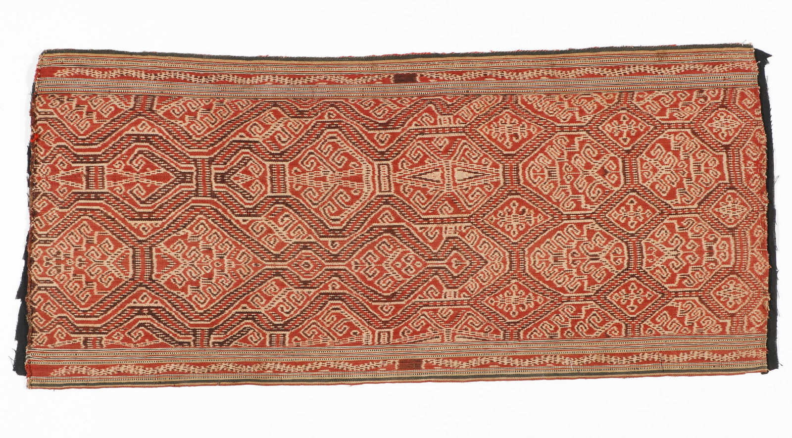 Small Ceremonial Iban Dayak Cotton Ikat Textile Pua, Borneo (1 of 2)