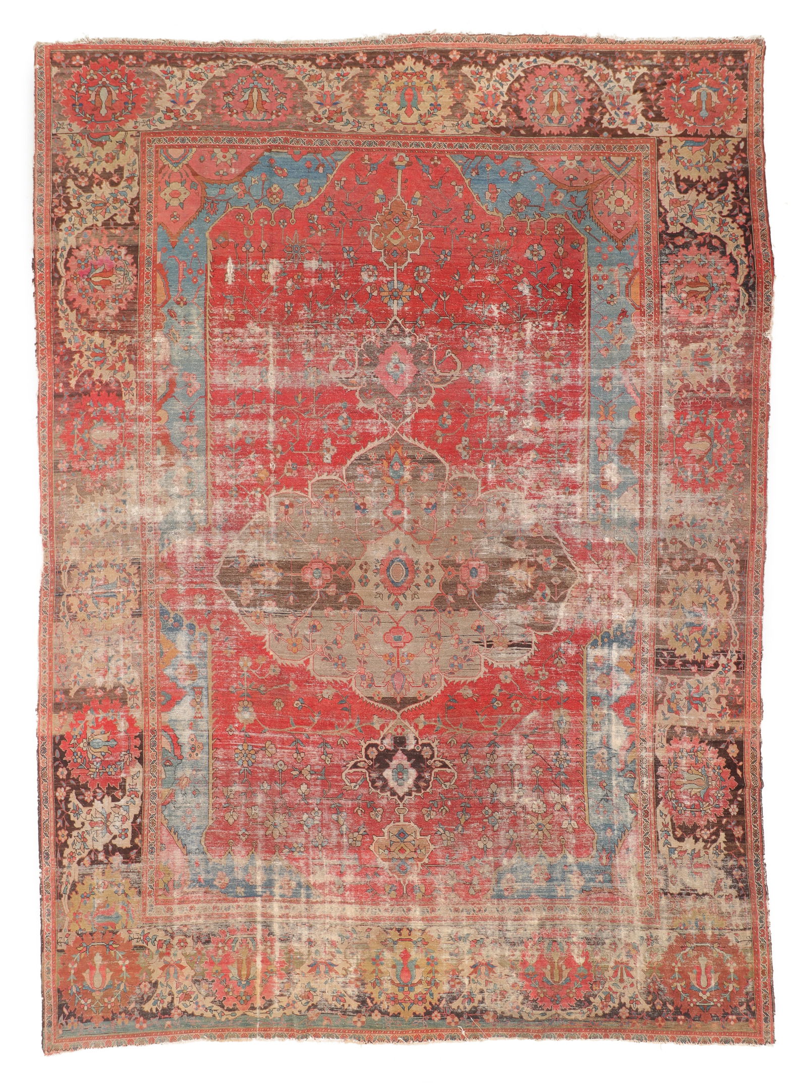 Ferahan Sarouk Rug, Persia, Ca. 1900, 9'10'' x 13'6'' (1 of 5)