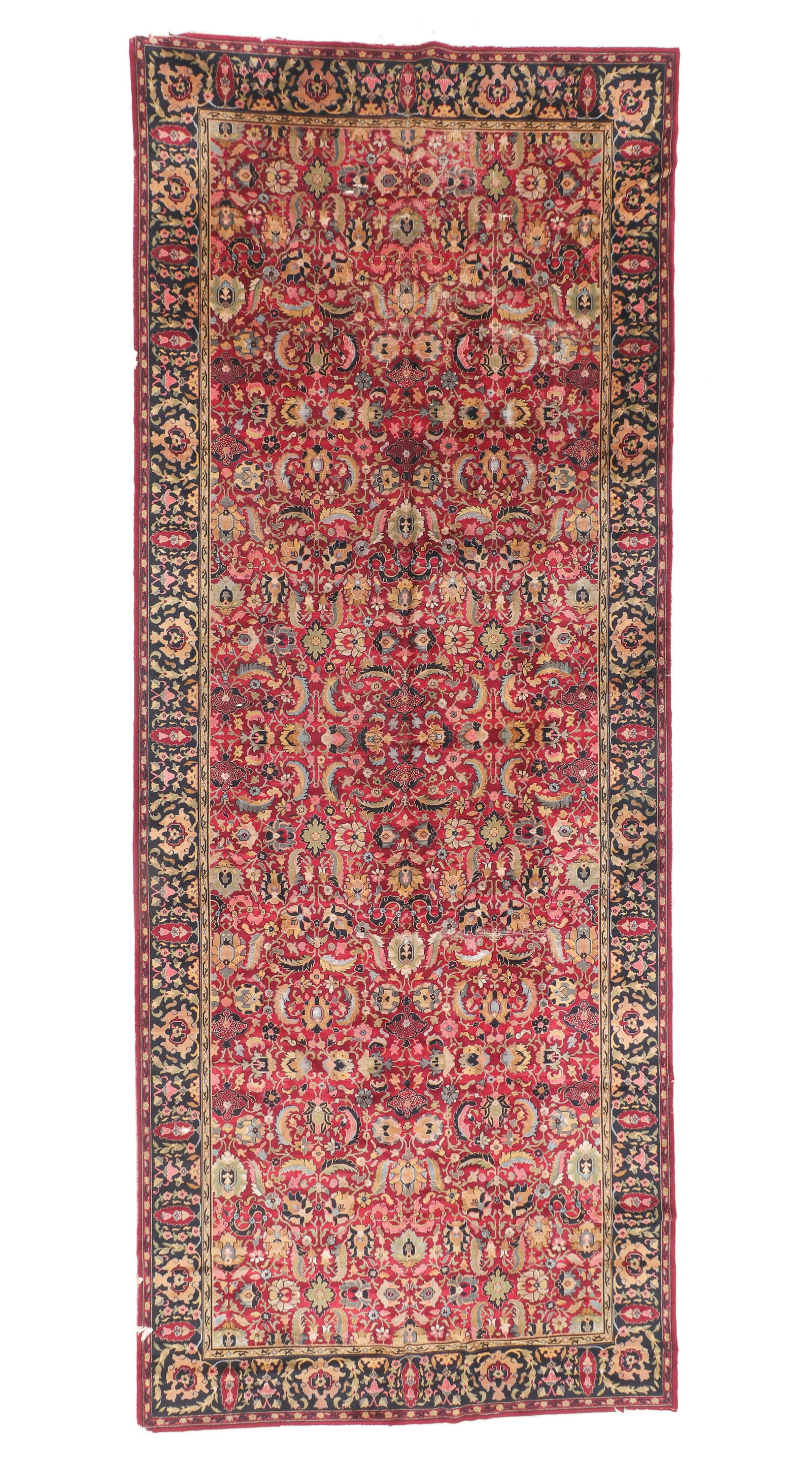 Agra Rug, India, Ca. 1900, 8'0'' x 21'0'' (1 of 4)