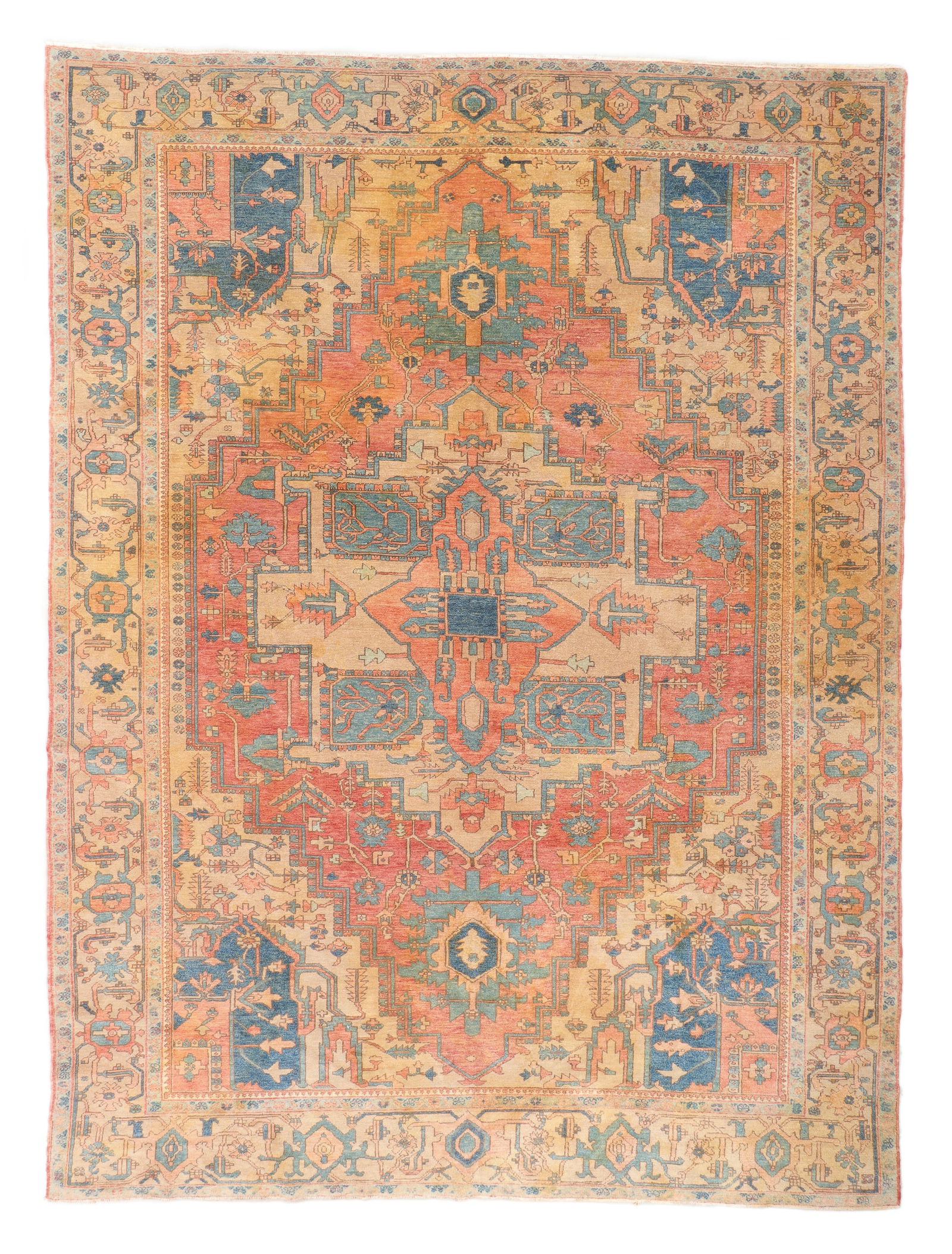 Euphrates Serapi Rug, Turkey, Late 20th C., 8'10'' x 11'11'' (1 of 5)