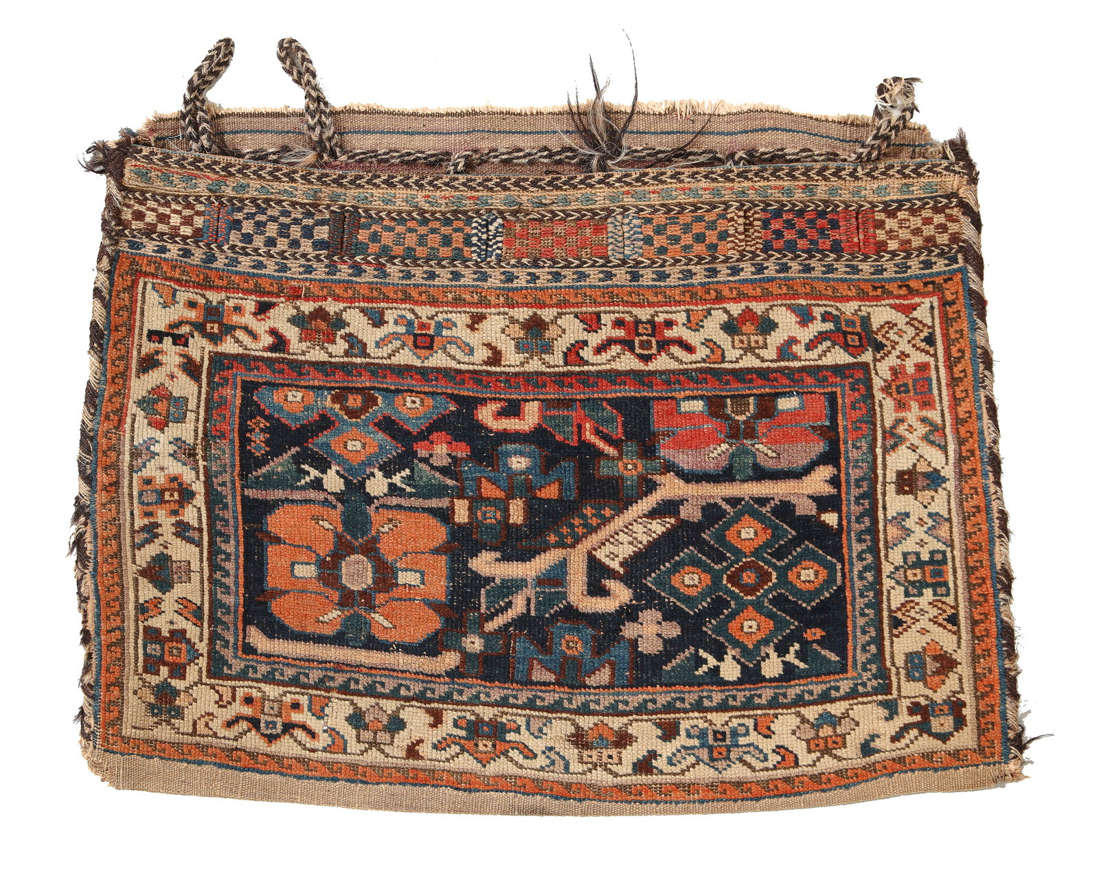 Afshar Bag, Persia, Ca. 1900, 2'7'' x 2'0'' (1 of 2)