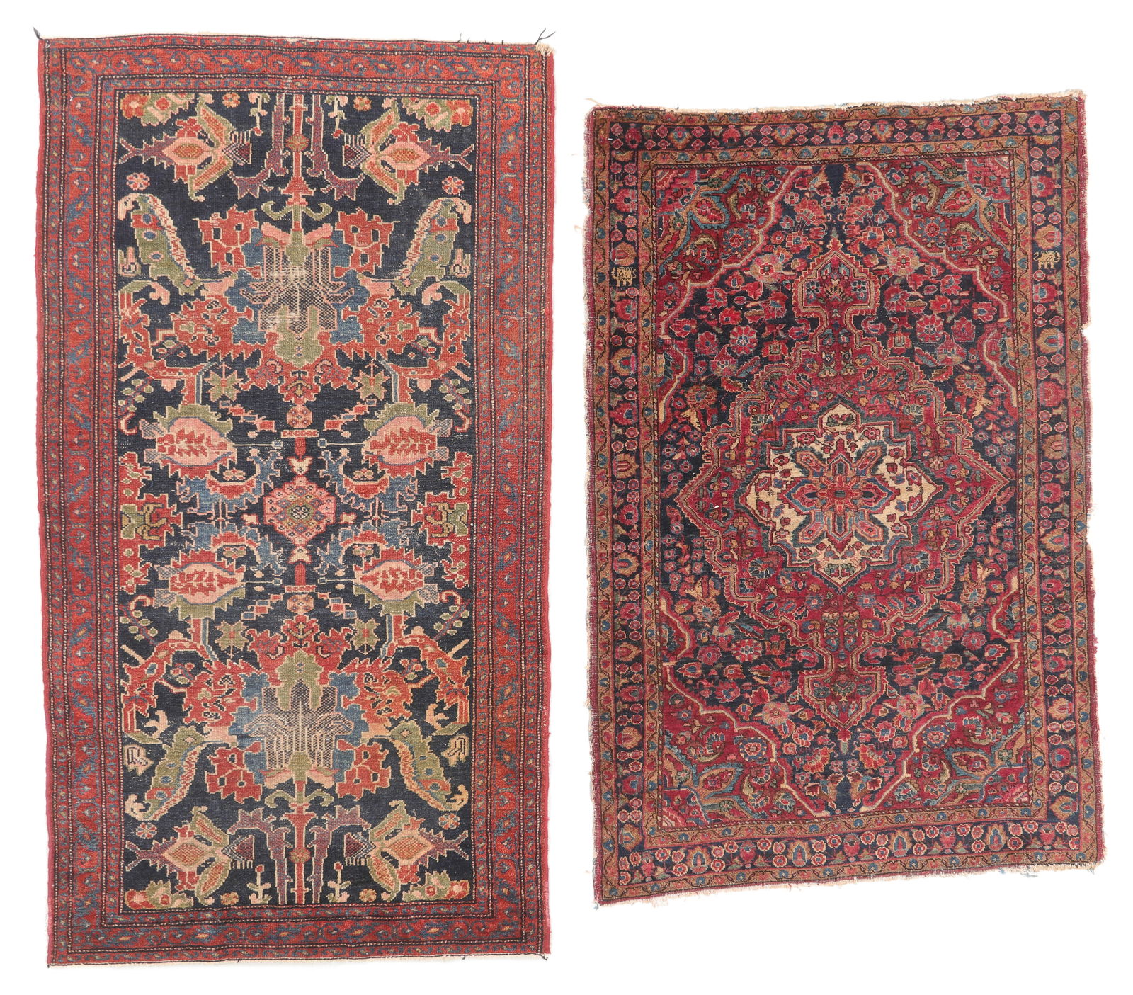 2 Hamadan and Sarouk Rugs (1 of 5)