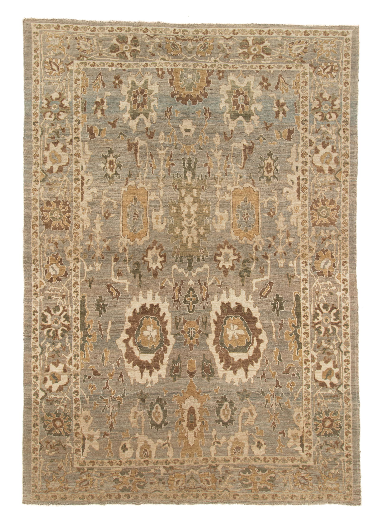 Sultanabad Style Rug, Turkey, Late 20th C., 9'9'' x 13'11'' (1 of 4)