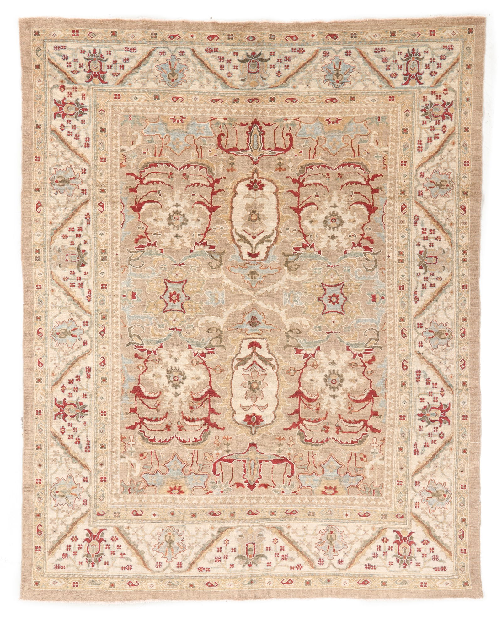 Sultanabad Style Rug, Turkey, Late 20th C., 7'11'' x 10'1'' (1 of 4)