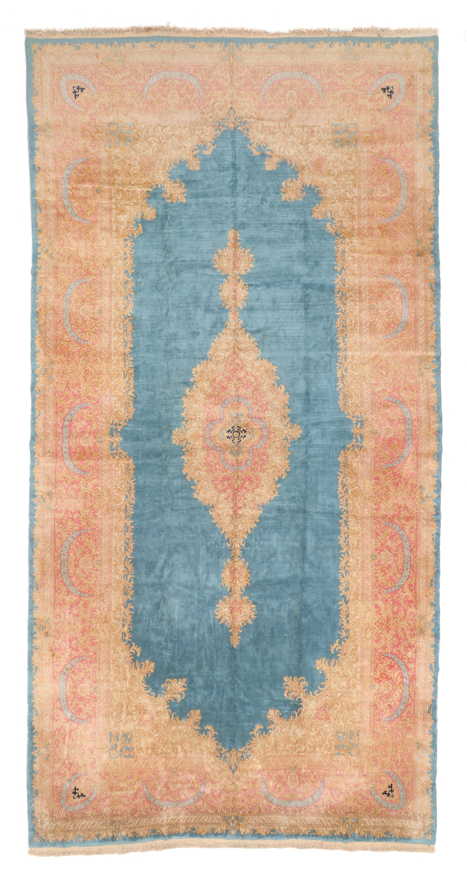 Kerman Rug, Persia, Mid 20th C., 11'5'' x 22'9'' (1 of 5)