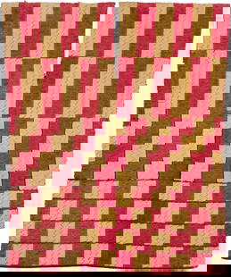 Burmese/Thai Pwo Karen Blouse, Mid 20th C.: Burmese/Thai Pwo Karen Blouse, Mid 20th C. Ground of plain woven black cotton with supplementary weft of red and gold. Size: 25'' x 20'' (64 x 51 cm). The design features vertical stripes on top, zigz