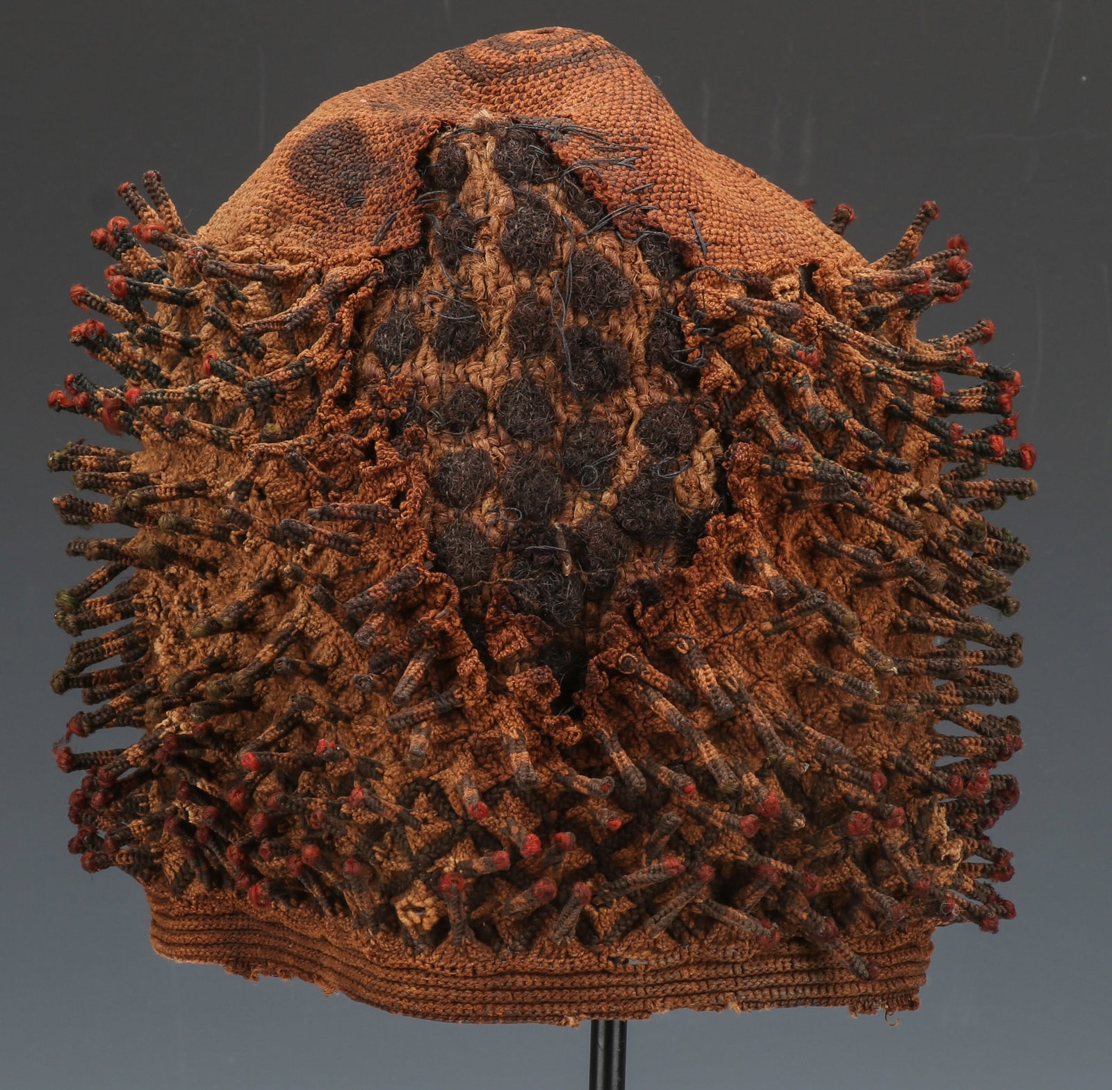 African Bamileke Asheto Prestige Hat, Cameroon (1 of 5)