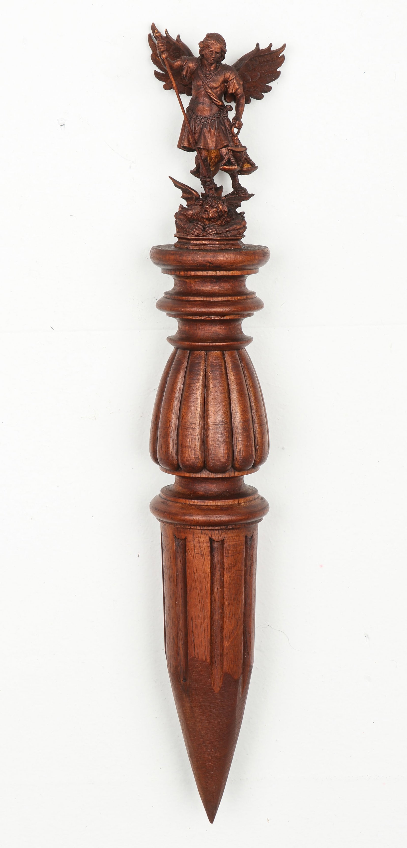 Antique Archangel Michael Vampire Killer Stake (1 of 6)