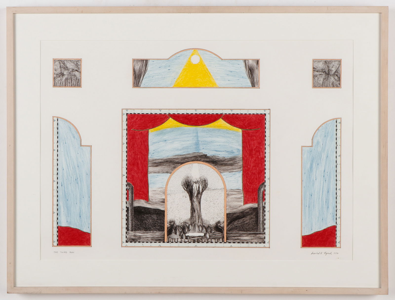 David Lynch Paintings ＆ Drawings David Lynch 1946 - 2025 “ We are like the dreamer who dreams