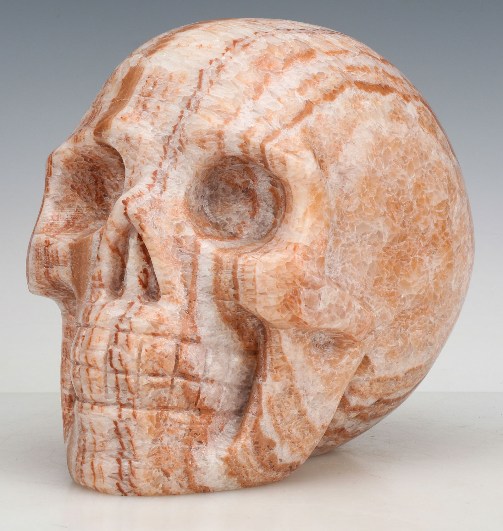 Marble Skull Sculpture (1 of 6)