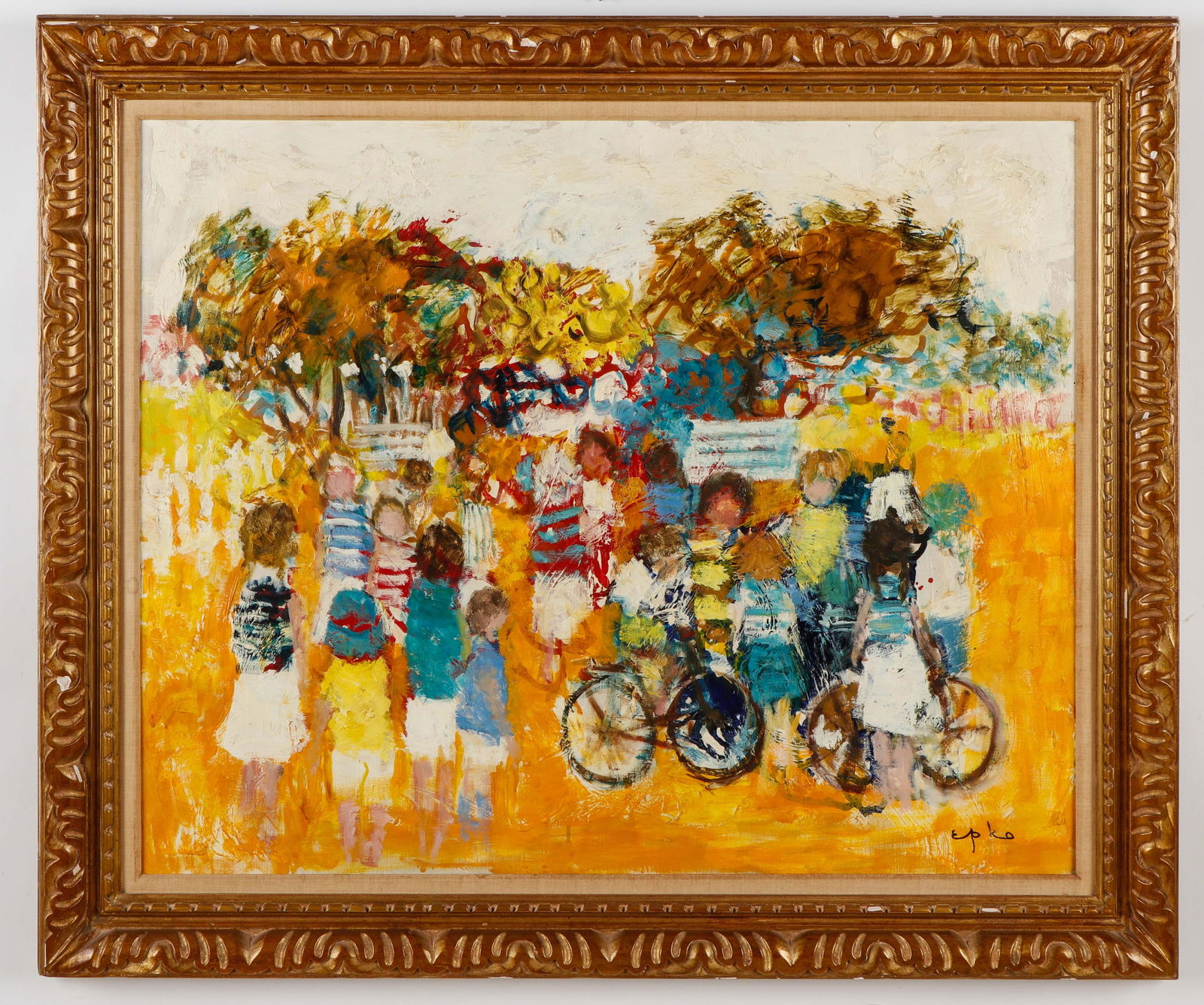 Willering Epko (Dutch, b. 1928) Painting (1 of 3)