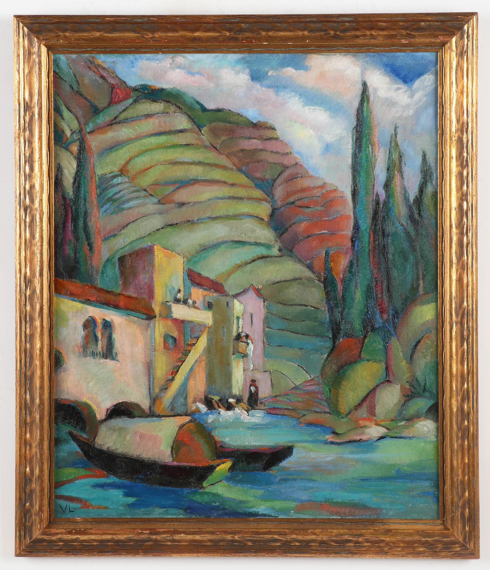 Dorothy Van Loan (American, 1904-1999) Coastline (1 of 3)