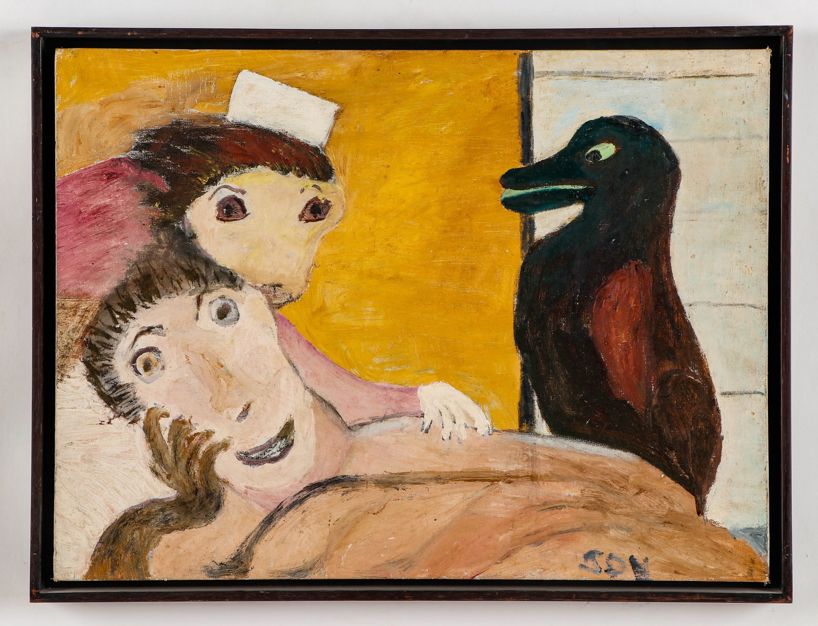 Jon Serl (American/California, 1894-1993) "At the Window of the Delivery Room" (1 of 4)