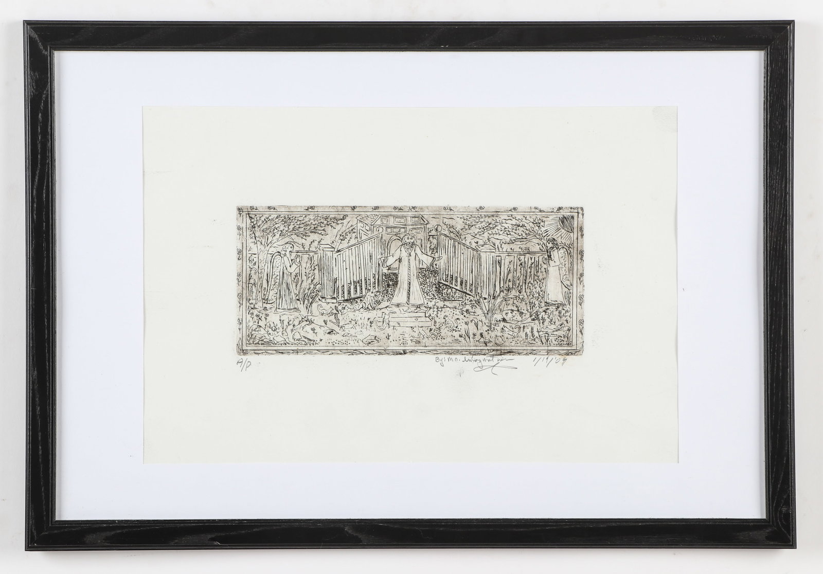 Mr. Imagination (1948-2012) Etching (1 of 4)