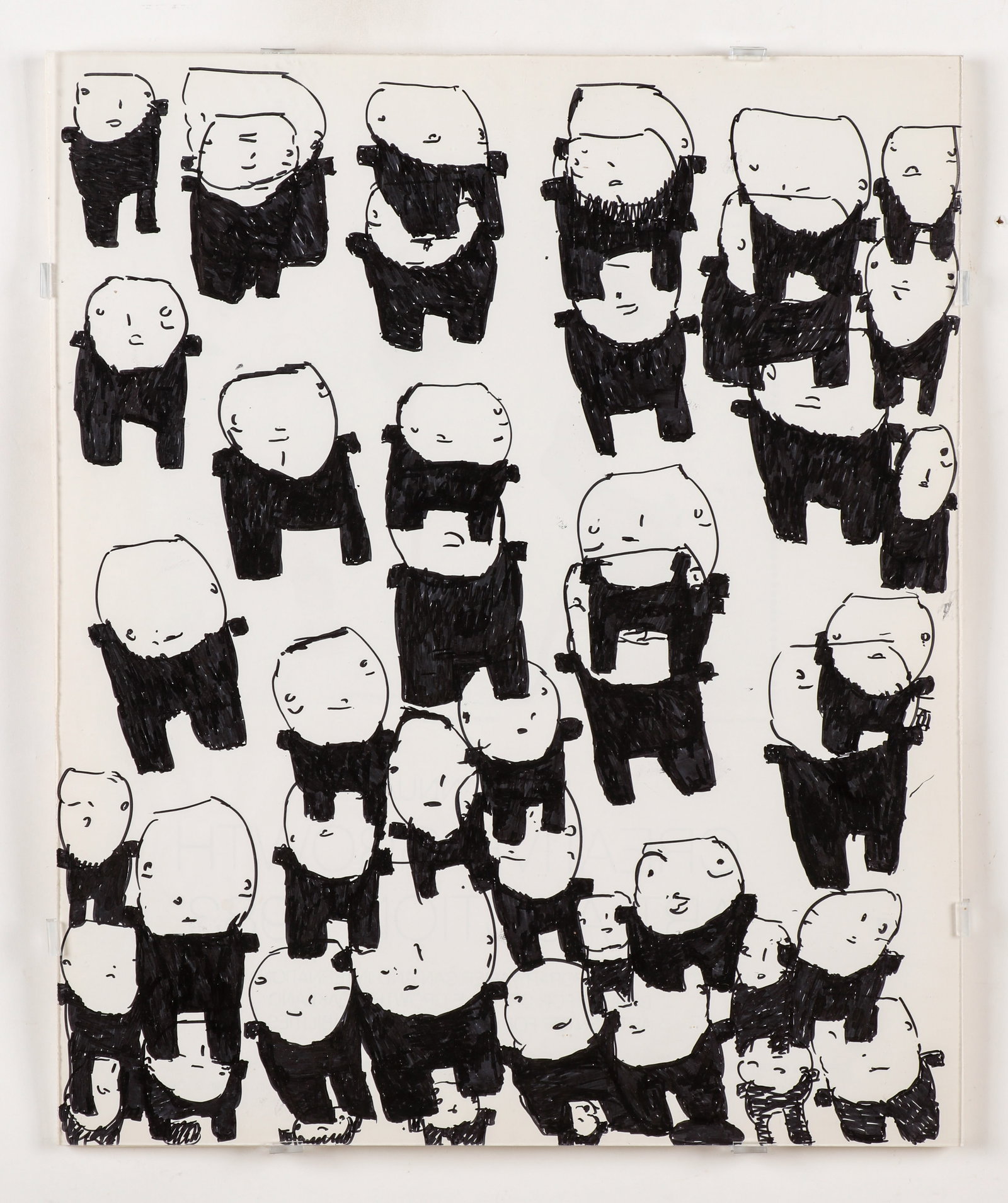 Donald Mitchell (b. 1951) Ink Drawing (1 of 2)