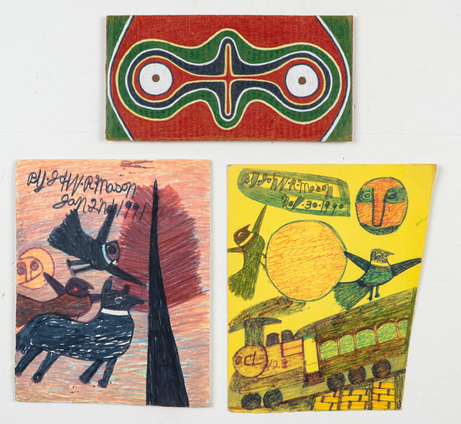 (3pc) Southern Self-taught Art (1 of 8)