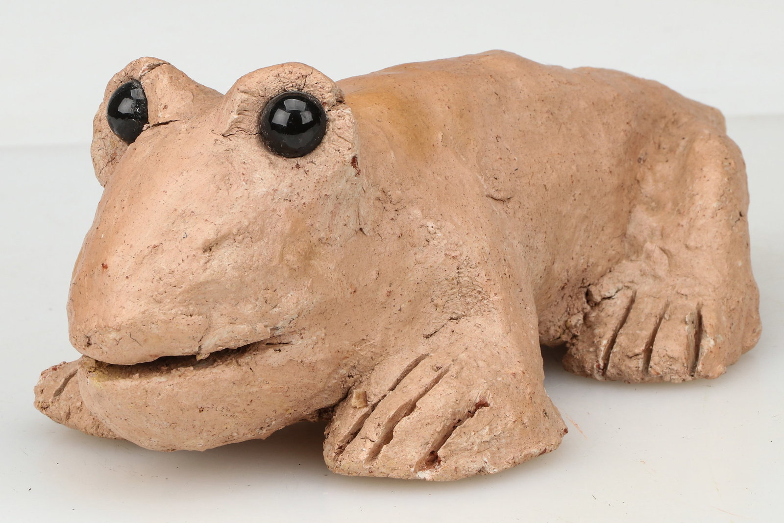 Burgess Dulaney (American/Mississippi, 1914-2001) Clay Frog Sculpture (1 of 6)