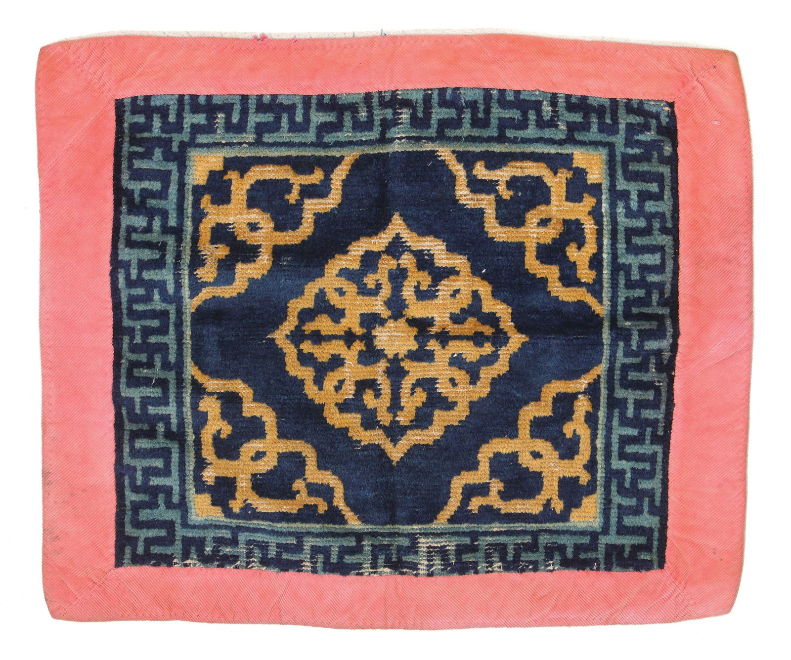 Ningxia Seating/Meditation Rug, China, 19th C. (1 of 3)