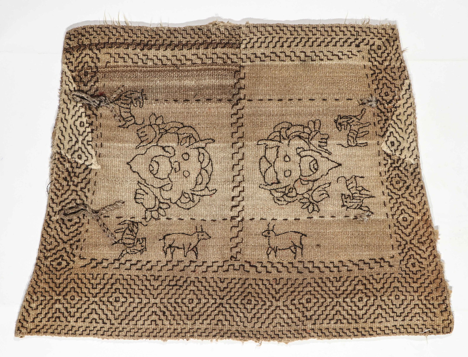 Pictorial Tahden Horse Cover, Far West Tibet (Ngari), Early 20th C. (1 of 4)