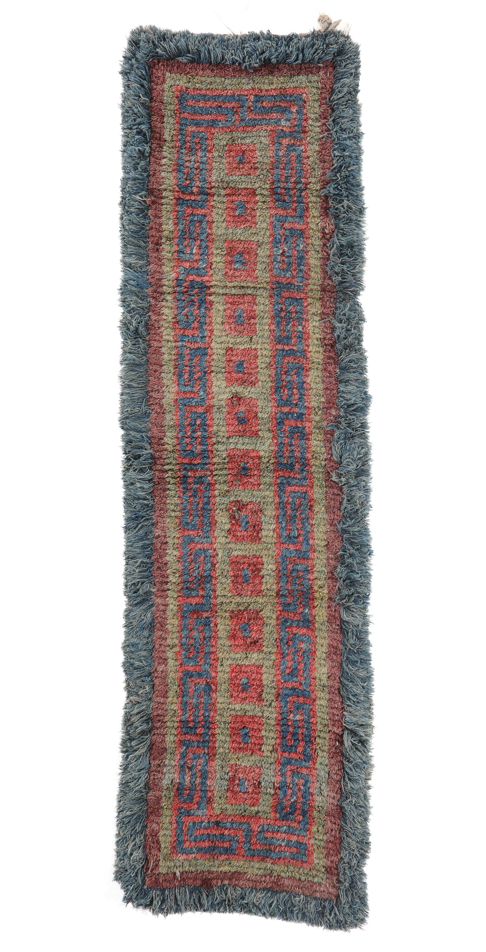 Wangden Runner, Tibet, Ca. 1900, 2'1'' x 8'0'' (1 of 4)