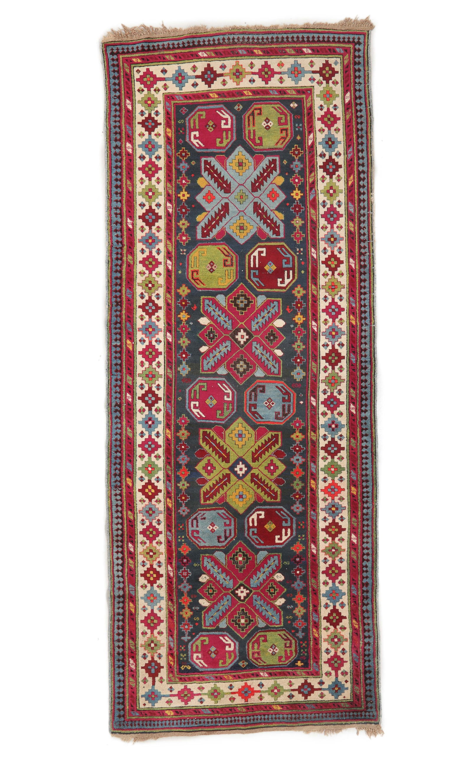Karabagh Rug, Caucasus, Ca. 1875, 3'9'' x 9'8'' (1 of 4)
