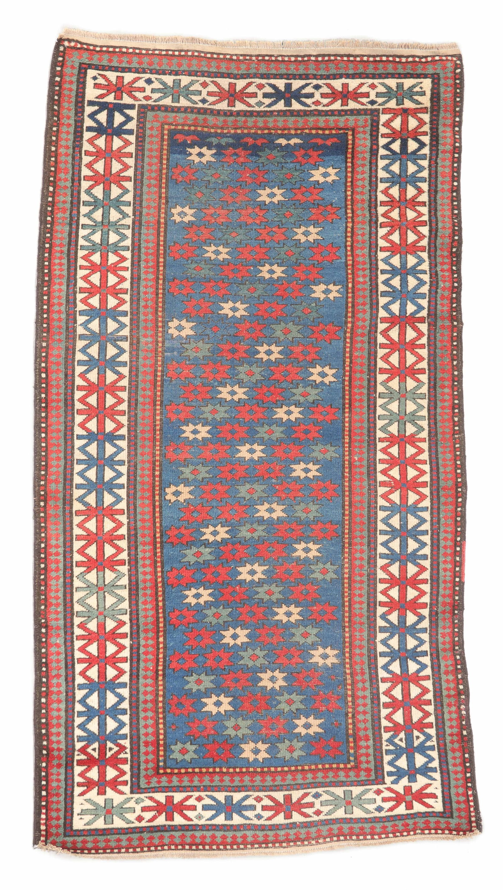 Kazak Rug, Caucasus, Late 19th C., 3'0'' x 5'10'' (1 of 4)