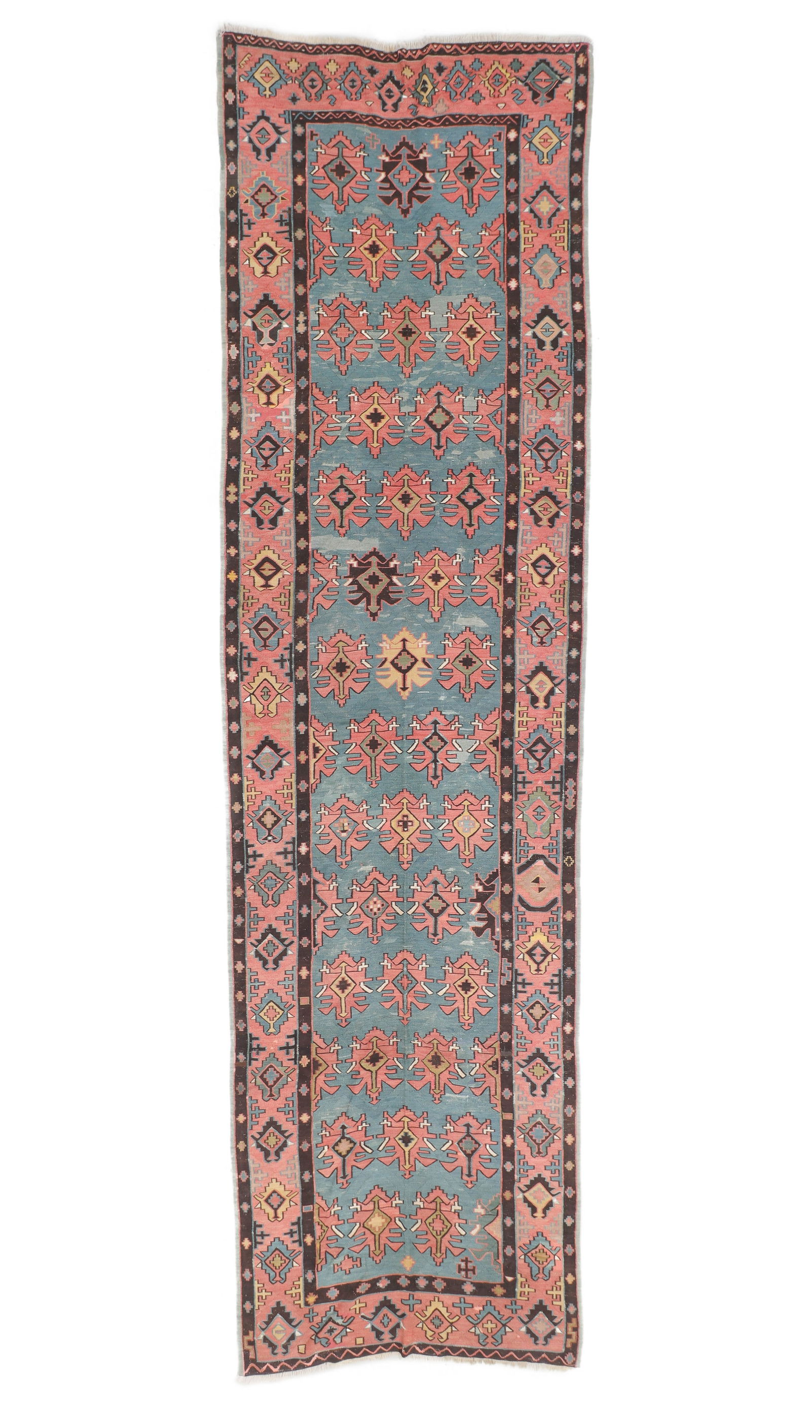 Avar Kilim, Caucasus, 19th C., 5'0'' x 18'4'' (1 of 3)