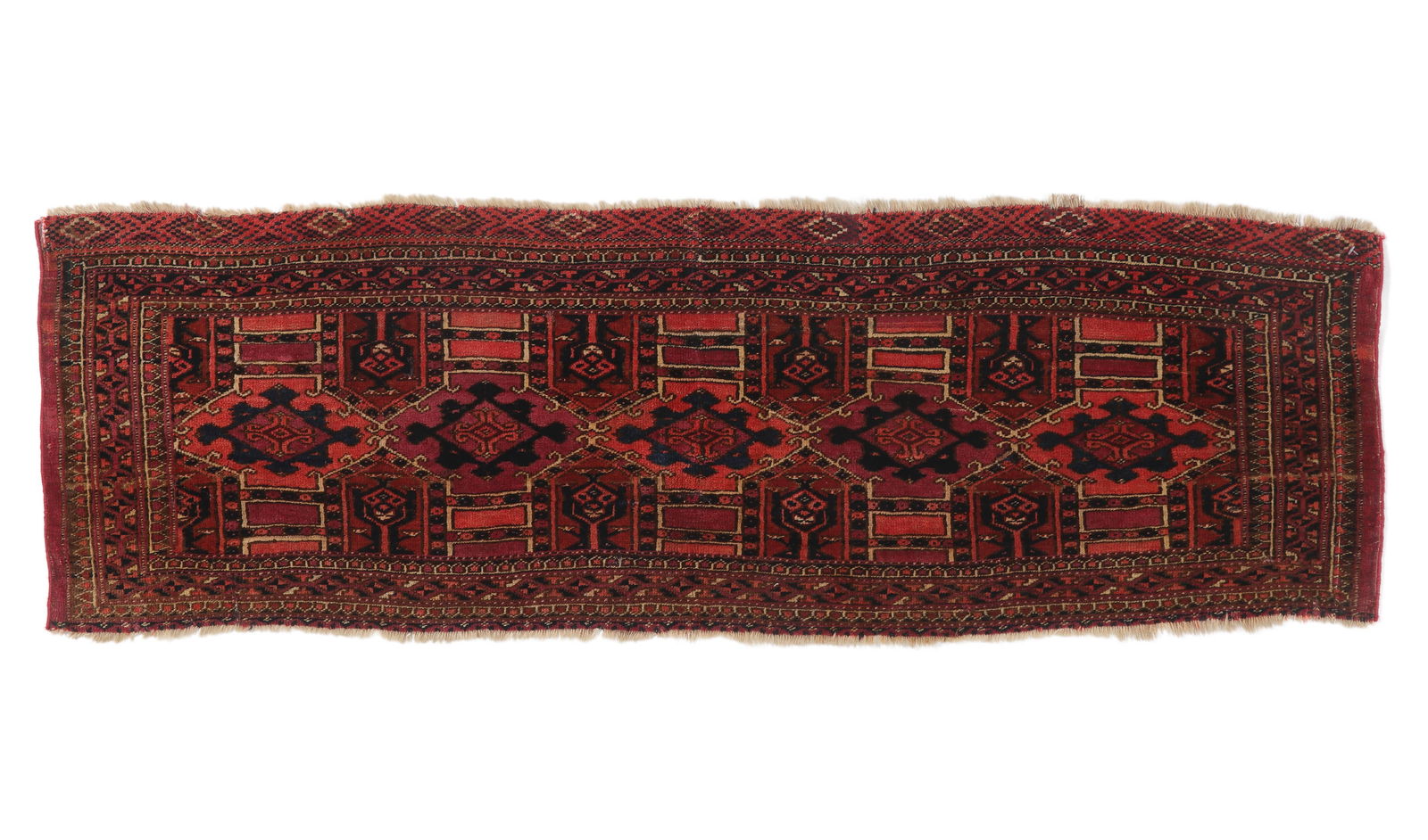 Salor Kejebe Torba, Turkmenistan, Late 19th C., 4'4'' x 1'5'' (1 of 4)