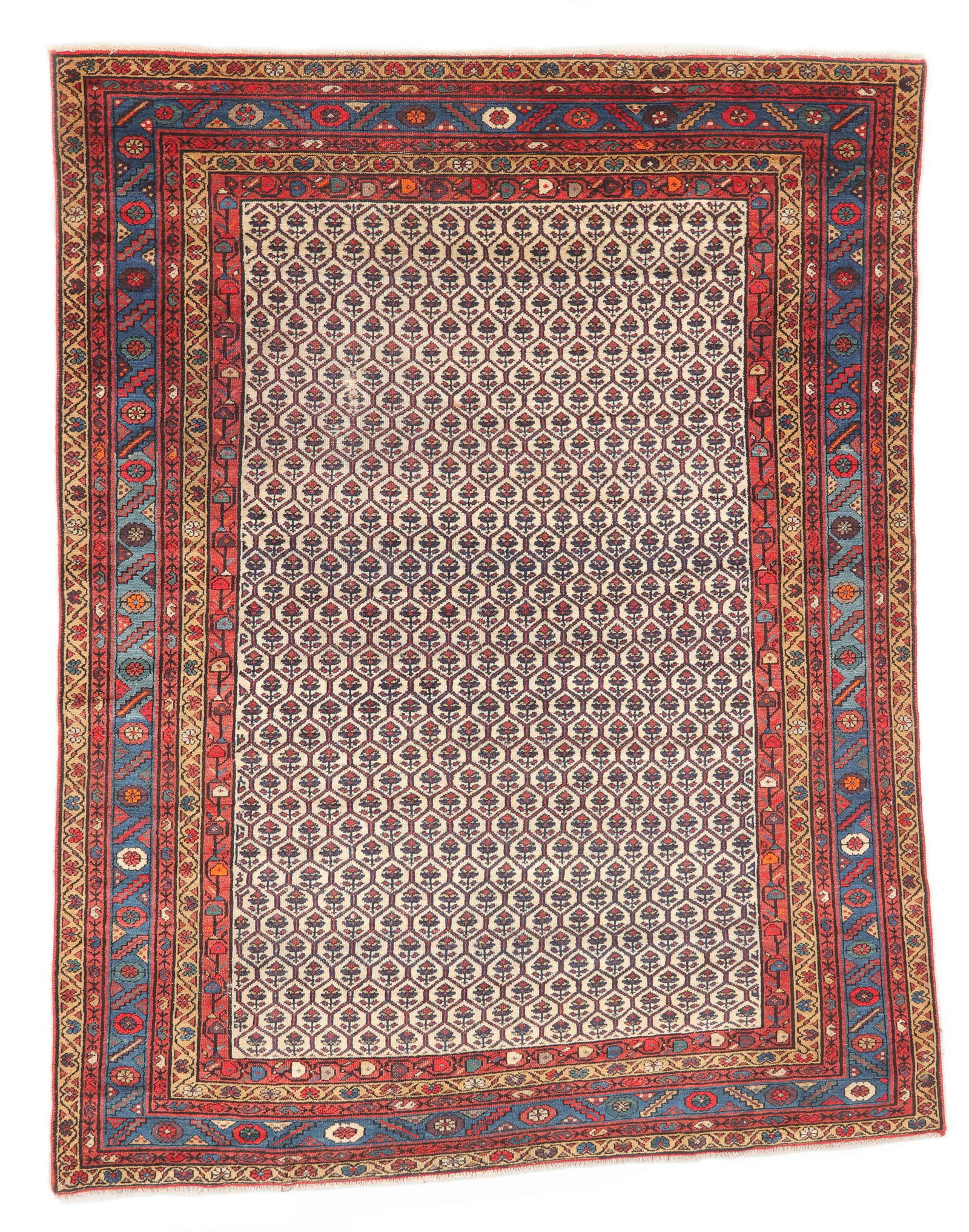 Malayer Rug, Persia, Ca. 1900, 5'3'' x 6'6'' (1 of 4)