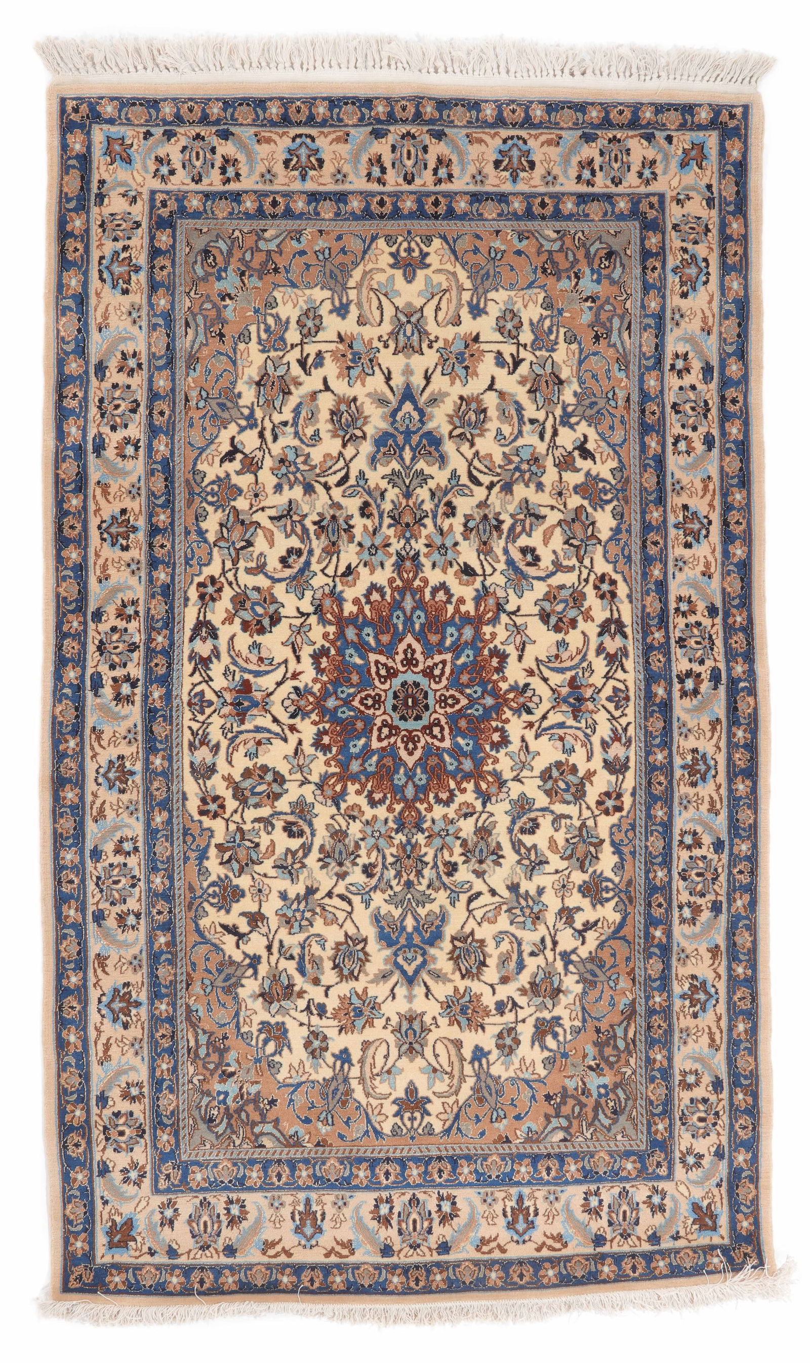 Nain Rug, Persia, Mid 20th C., 3'9'' x 6'6'' (1 of 4)