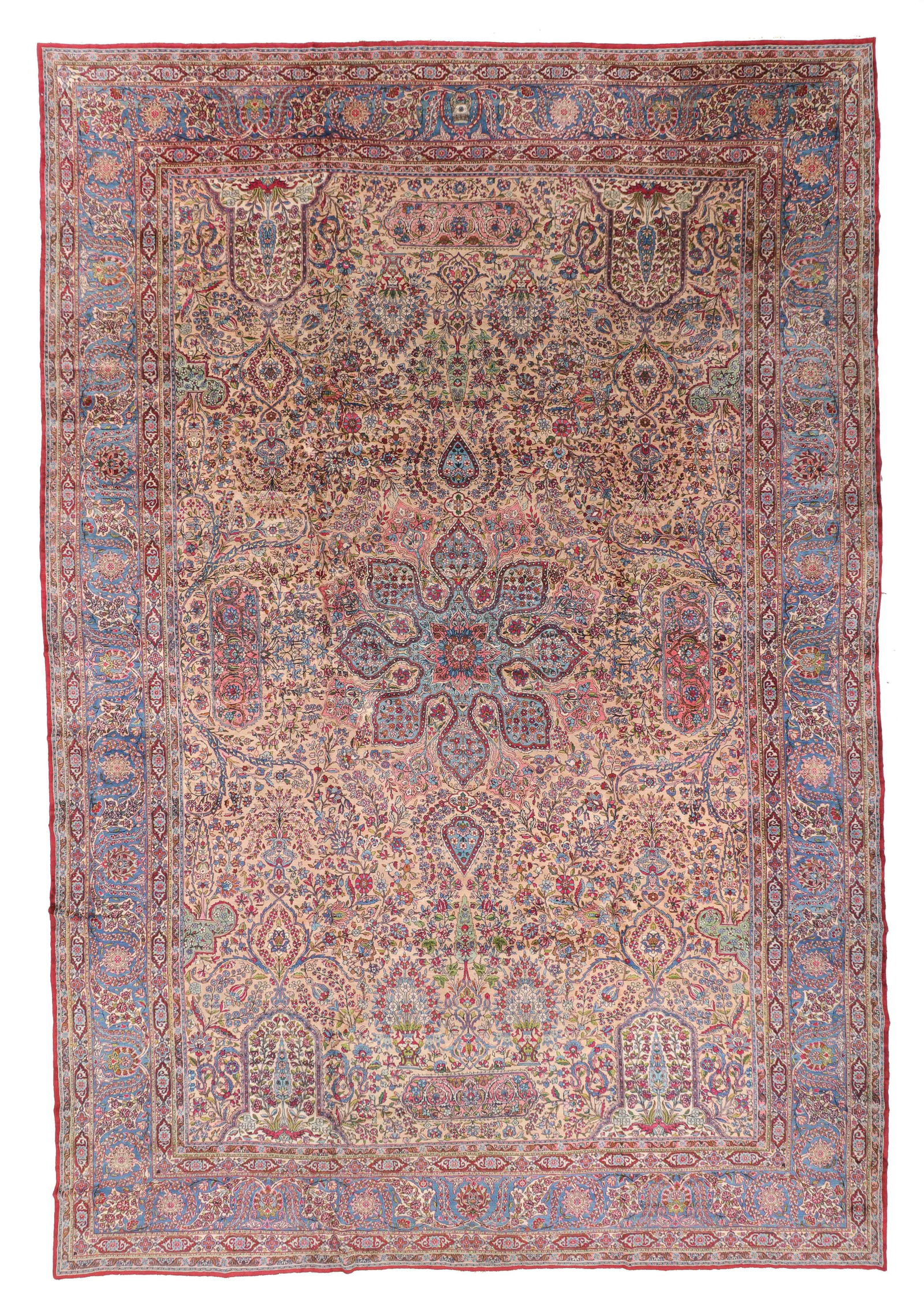 Kerman Rug, Persia, Ca. 1920, 14'7'' x 20'8'' (1 of 5)