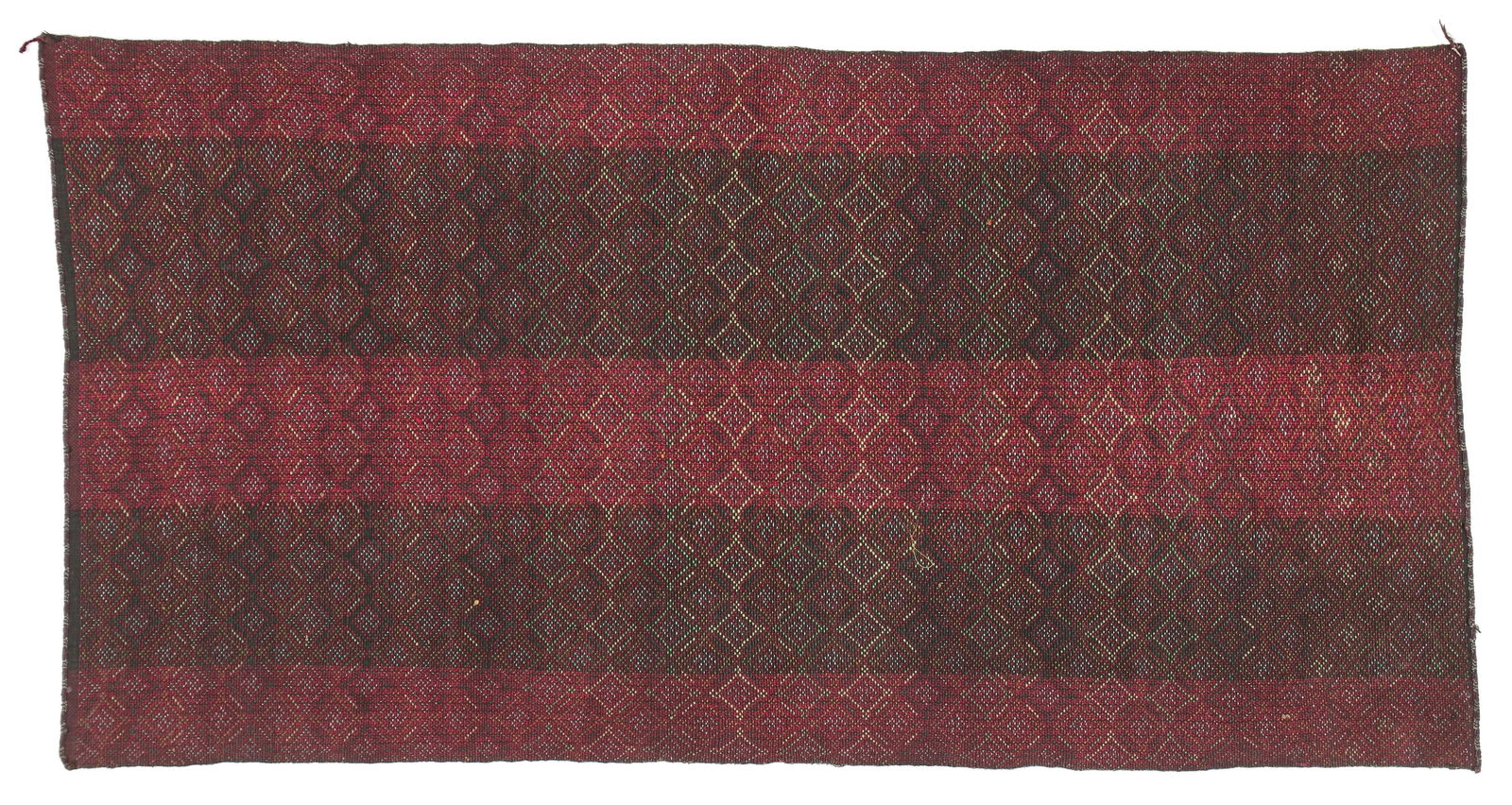 Burma Woman's Breast Cloth, Early 20th C.: Burma Woman's Breast Cloth, Early 20th C. Cotton. Size: 1'0'' x 2'0'' (30 x 61 cm). Ex. Studio Naenna, Chiang Mai, Thailand. Provenance: The Collection of Russell S. and Dona Fling, Columbus, OH.