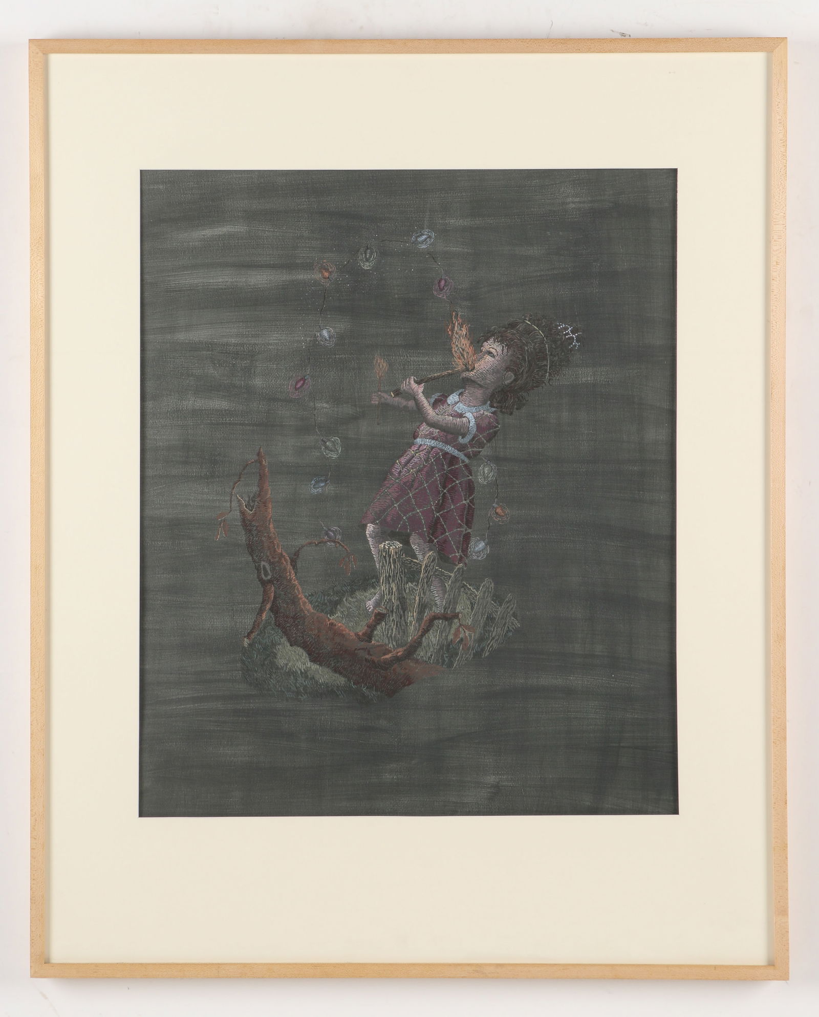 Marilyn Holsing (American, b. 1946) "Young Marie, Fire Eater By Night," 2006 (1 of 3)