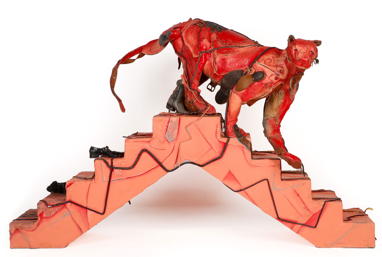 Ken Little (American, b, 1947) Monumental Sculpture "Pass", 1982 (1 of 6)