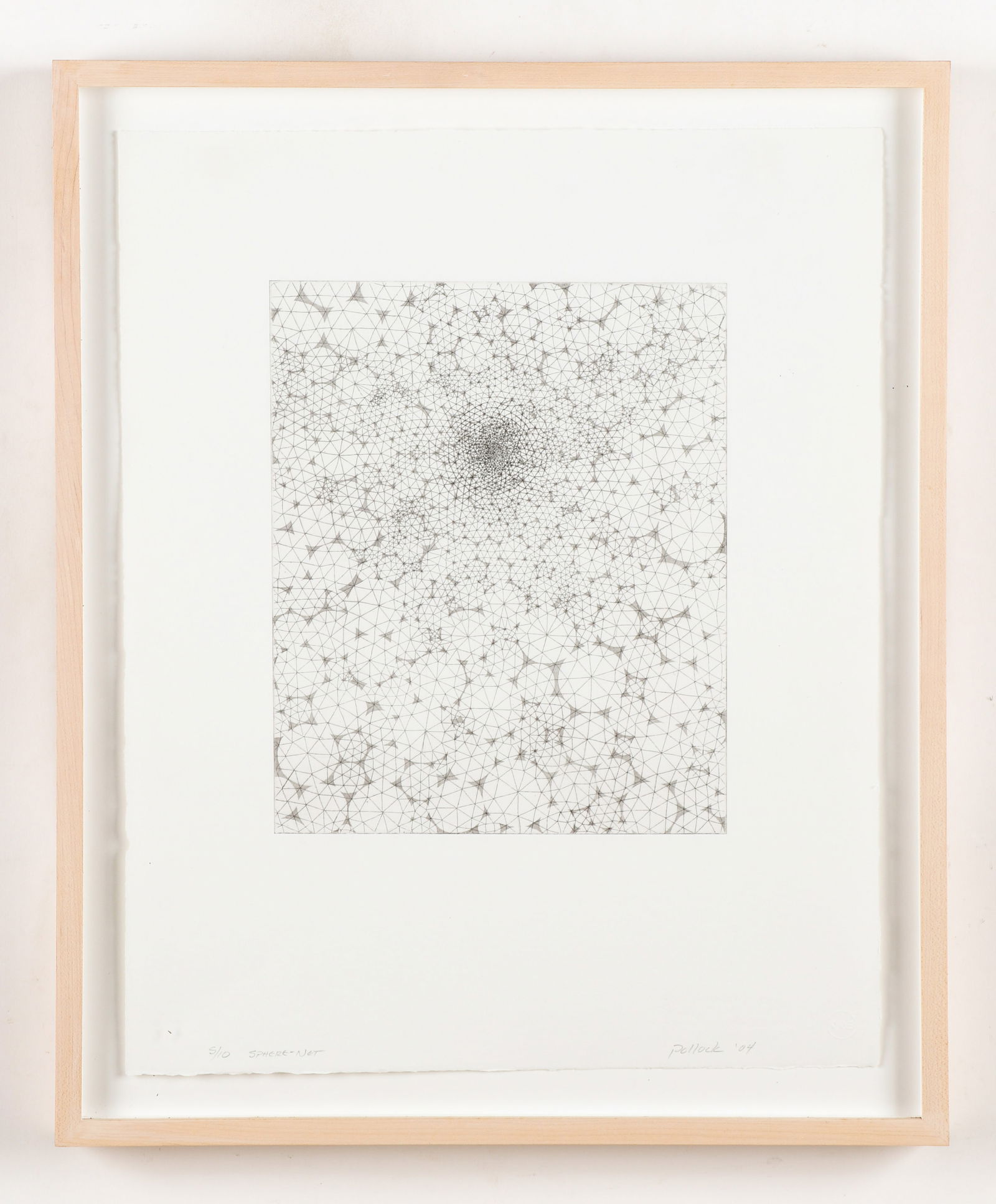 Bruce Pollock (American, b. 1951) "Sphere-Net," 2004 (1 of 4)