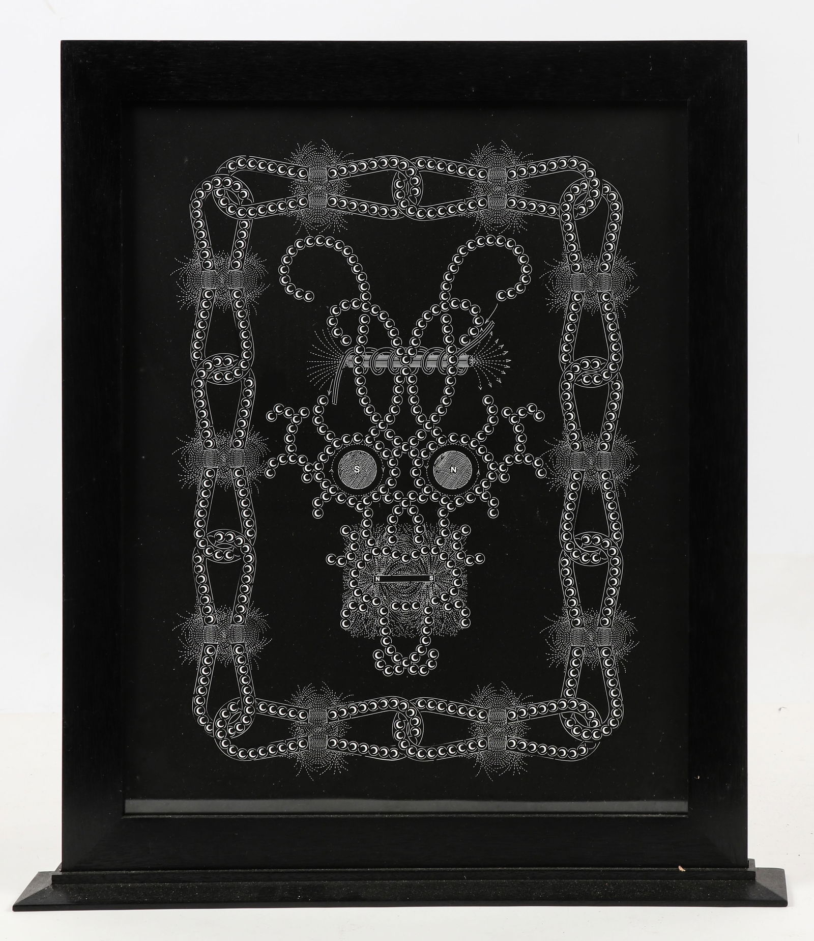 Heather McGill (American, 20th/21st C.) Untitled Laser Cut Drawing (1 of 2)