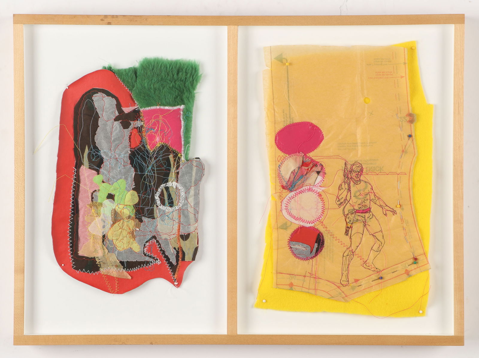 Steven Frost (American, 20th/21st C. Untitled Textiles (1 of 4)