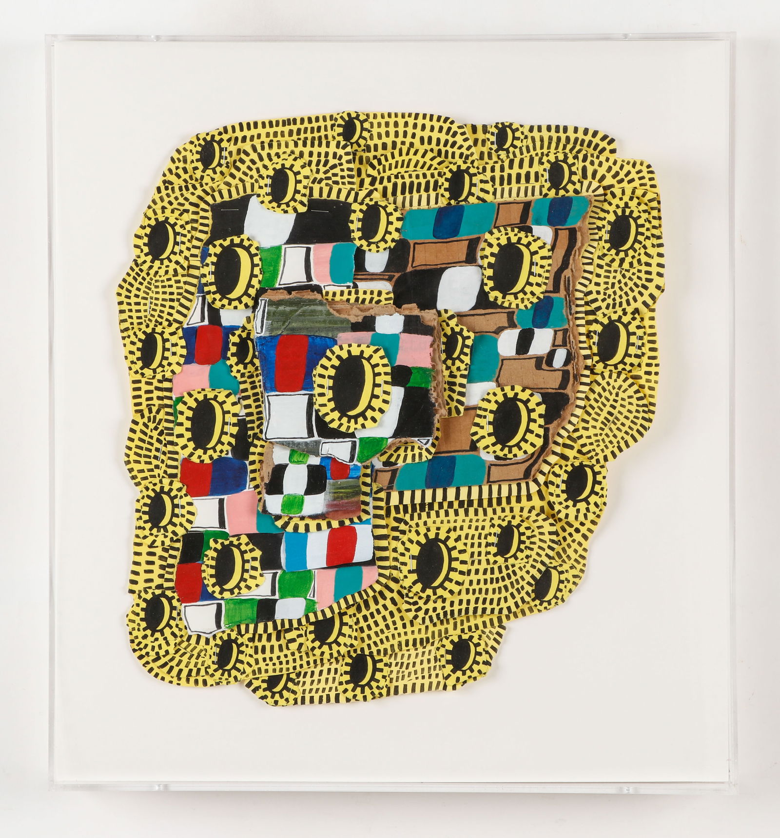 Luis Romero (Mexican, b. 1965) "Torn Drawings and Flying Holes," 2014 (1 of 3)