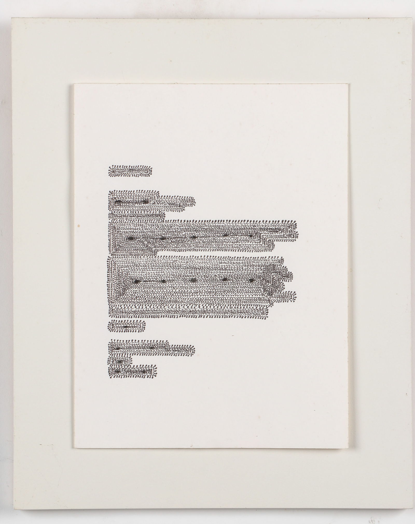 Luis Romero (Mexican, b. 1965) Untitled Pen & Ink (1 of 2)