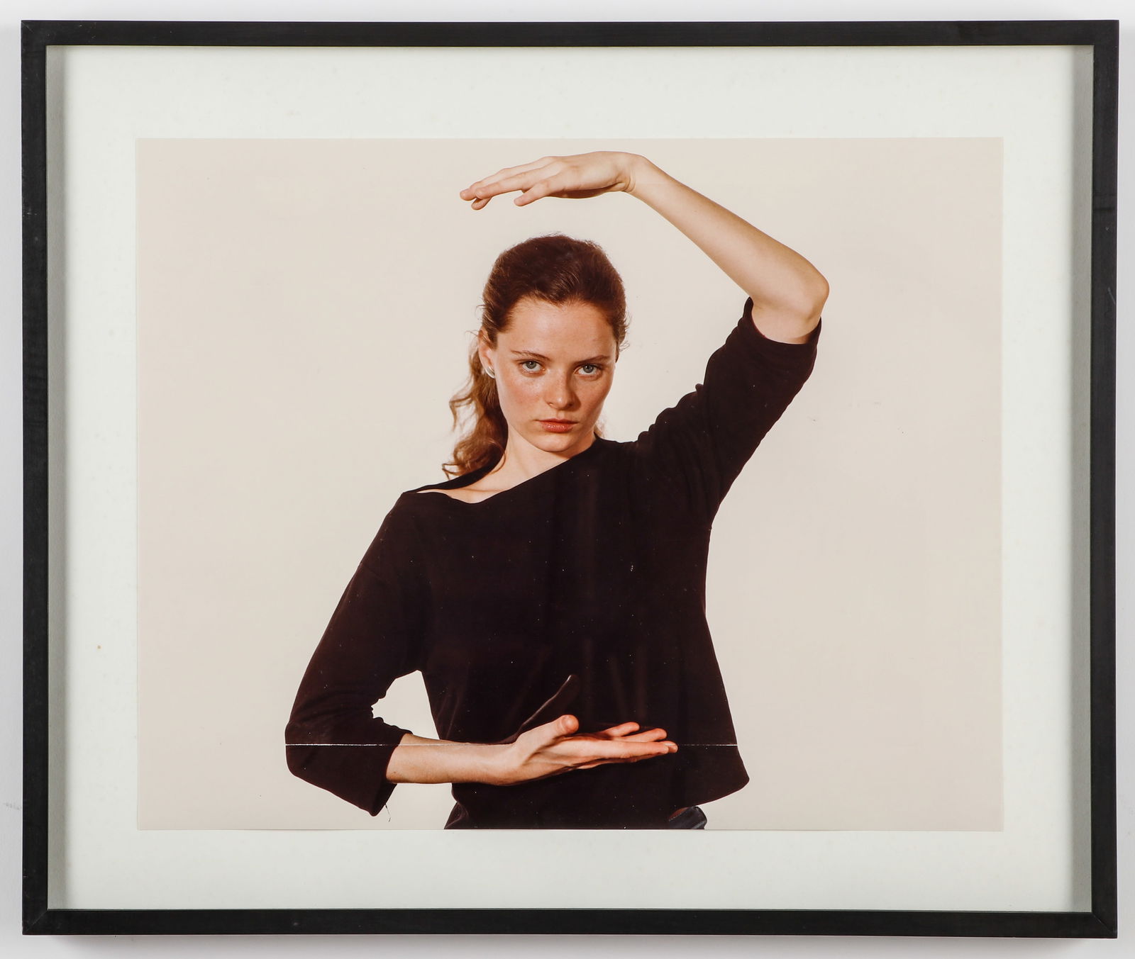 Jack Ramsdale (American, 20th/21st C.) "Portraits Under Glass," 1981 (1 of 2)