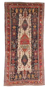 Lori Bakhtiari Rug, Persia, Ca. 1914, 5'10'' x 12'0'', Inscribed and Dated: Lori Bakhtiari Rug, Persia, Ca. 1914, 5'10'' x 12'0'' (178 x 366 cm). Inscribed and dated "1333". Weight: 40 lbs. Material: wool pile, wool warp, wool weft.