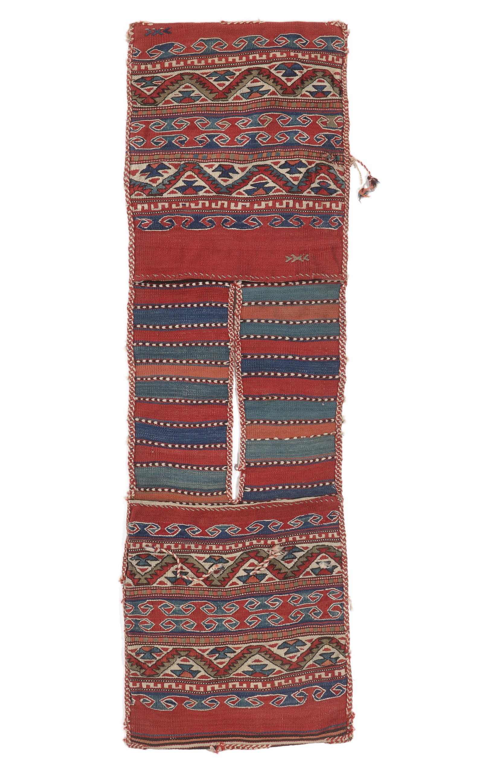 NW Anatolian Bergama Area Heybe/Saddlebag, Turkey, Ca. 1880 (1 of 3)
