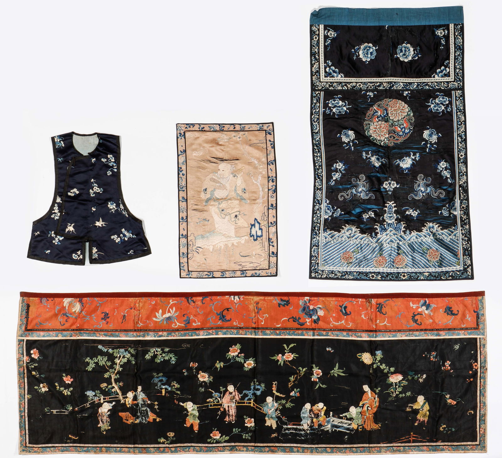Chinese Textiles Collector's Lot (4) (1 of 8)