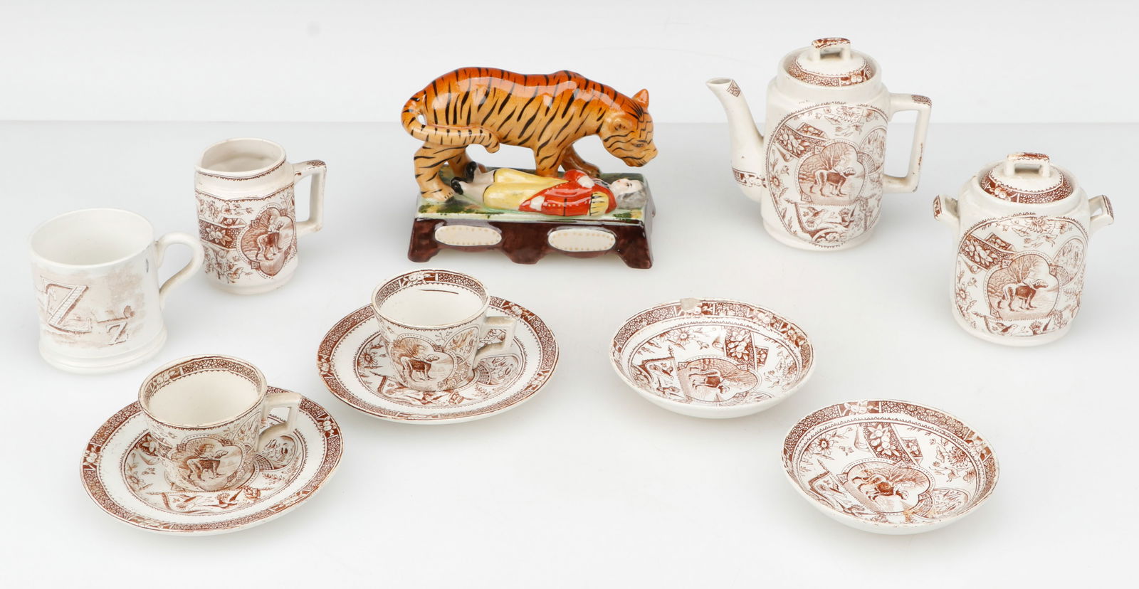 English Staffordshire Group, 19th C. (1 of 6)