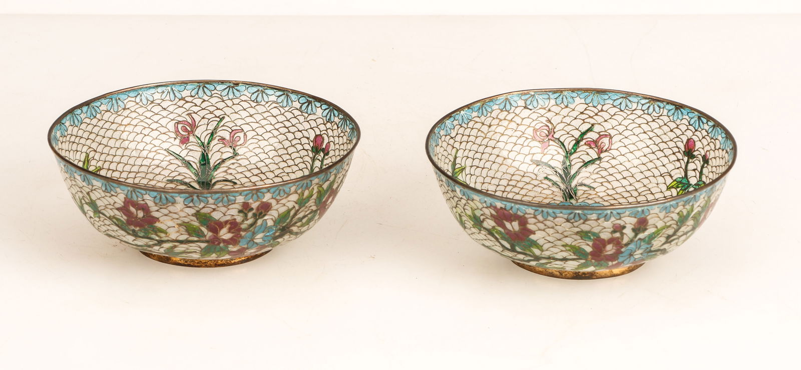 2 Chinese Plique A Jour Bowls (1 of 4)