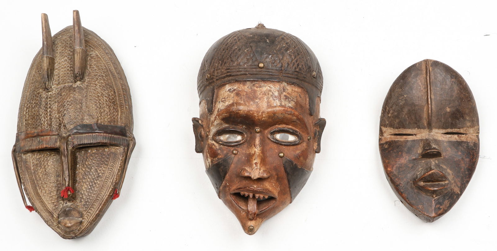 3 African Masks (1 of 4)