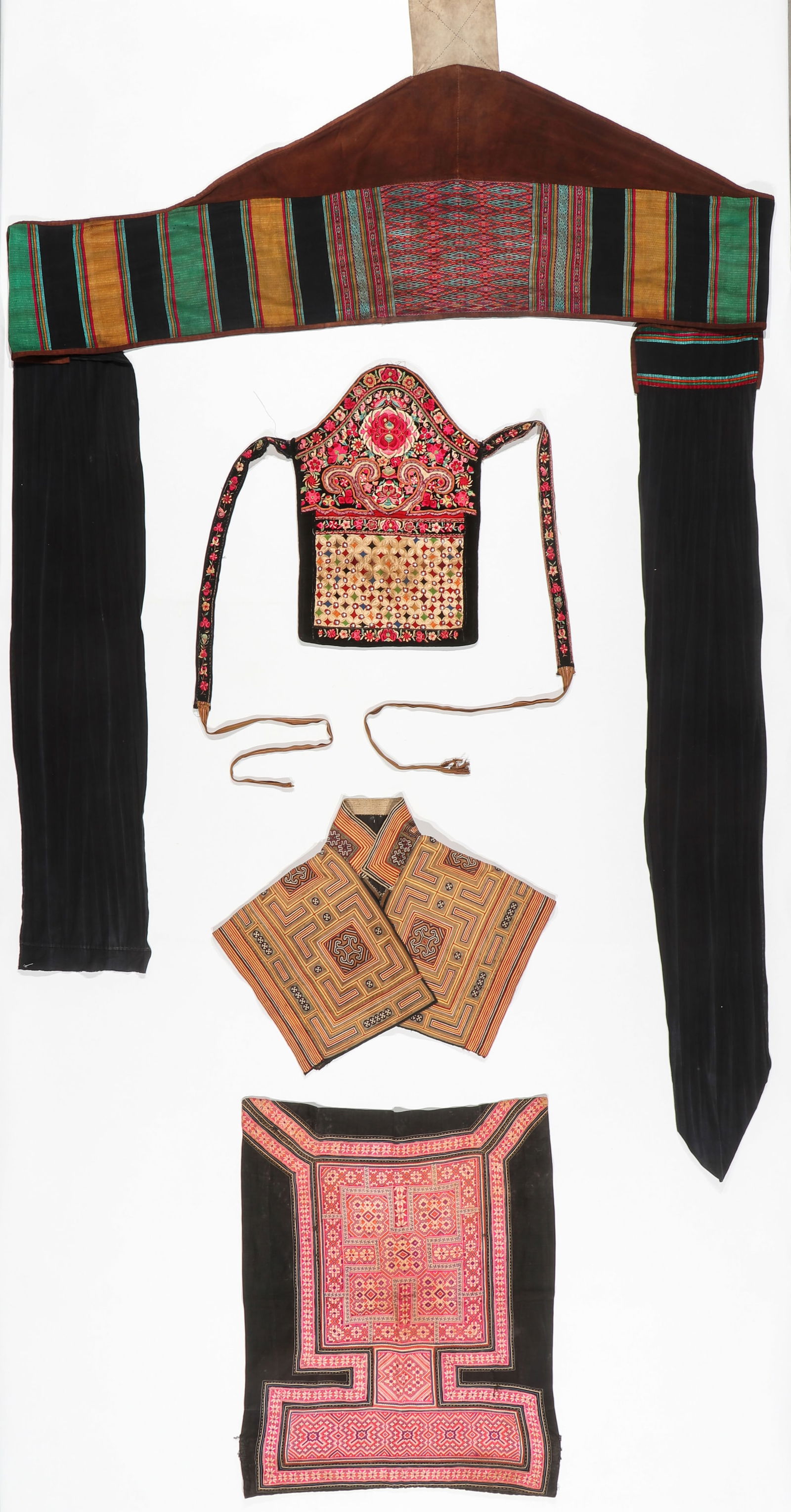 Chinese Minority Textile Collector's Lot, Early-Mid 20th C. (1 of 5)