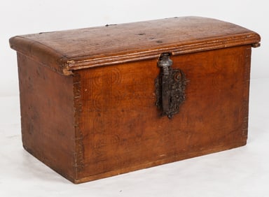 Antique Anglo-Indian Incised Chest